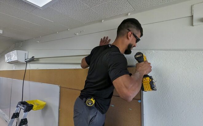 Installation of air conditioner