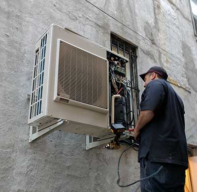 Wall-mount mini split